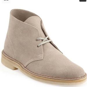 Clarks original suede desert boot